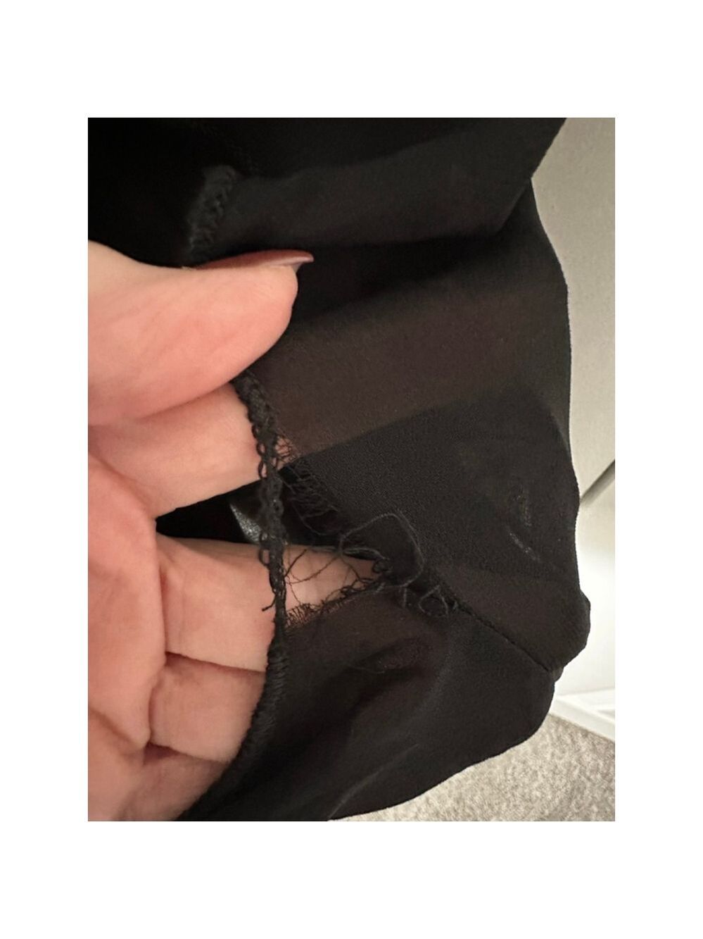 Black Blouse 5X - Picture 5 of 6